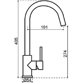 Lanesto 251344 Lanesto Forte Rose copper