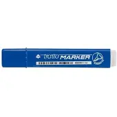 Tratto Marker permanente marker Kogelpunt Blauw 12 stuk(s)