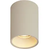 QAZQA Moderne inbouwspot beige GU10 50mm rond - Deep
