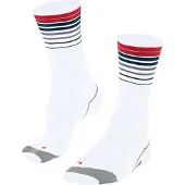 Falke Fietssokken Unisex BC Impulse White Red-Schoenmaat 37 - 38