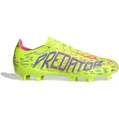 Adidas Predator League Gras / Kunstgras Voetbalschoenen (MG) Neongeel Blauw Roze