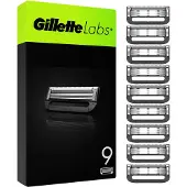 Gillette Labs - Exfoliating Scheermesjes - 5 scherpe mesjes - (3 stuks)