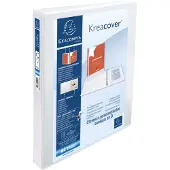 Exacompta Ringband A4 met 3 vensters D-30 mm 2 rings wit Exacompta