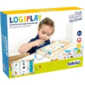 Beleduc logiplay houten magneetspel