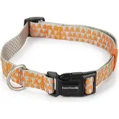 Beeztees Triangle - Halsband Hond - Licht grijs - Nylon - 25 mm