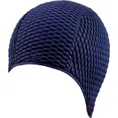 Beco badmuts dames bubbeltjes navy one size
