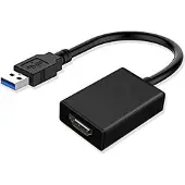 Microconnect MC-USB3.0HDMI video kabel adapter 0,15 m HDMI Type A (Standaard) USB Type-A Zwart