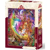 Art puzzle Rainbow Castle Puzzel 500 Stukjes
