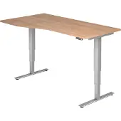 Hjh OFFICE PRO XDSM 18 S - 180 x 100 Walnoot Tafelhoogte I Elektrisch in hoogte verstelbaar