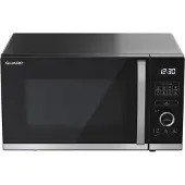 Sharp Ycqs254aeb - Solo Magnetron 900 W Flat Tray Inhoud 25 L