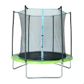 Aktive Ø201 Cm Elastic Bed Grijs 244 x 240 cm Kinderen