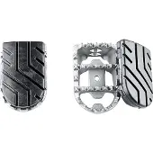 SW-Motech Verv. Voetsteunen Ion RVS, ZILVER, PAAR