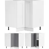 VCM Hoekkast | Afmetingen ca. H. 82 x B. 76 x D. 76 cm | Keukenkast | Keukenkast | Landkaststijl | Keukenmeubilair – Colura