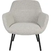 Fonq Fauteuil Nuzzle - Lichtgrijs