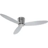 CasaFan ECO PLANO II Smart plafondventilator Ø 132 cm zilver - , Eco Plano II, Metallic, Woonkamer, Kunststof, Modern
