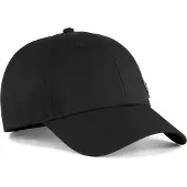 Puma ESS Metal CAT baseballpet, Zwart, Maat M