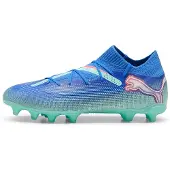 Puma Voetbalschoen 'Future 7 Pro' royal blue/koningsblauw / mintgroen / watermeloen rood / offwhite