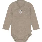 Normani Rompertje/body beige / gemengde kleuren