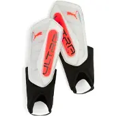 Puma ULTRA Flex Football enkelbeschermers, Rood/Wit, Maat M