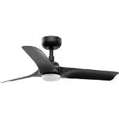 Faro Hey 18W LED (Ø90cm) Plafondventilator Black