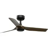 Faro Mini Punt S (Ø90cm) Plafondventilator Black | Walnut | Without light