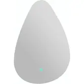 Sanico Leiria druppel spiegel 60x100 met verlichting en verwarming