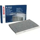 Bosch Interieurfilter R2312 Bosch voor o.a. AUDI, SEAT, SKODA, VOLKSWAGEN