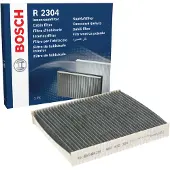 Bosch Interieurfilter 1 987 432 304 Bosch voor o.a. CADILLAC, CHEVROLET, OPEL, SAAB, VAUXHALL