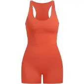 SMILODOX Jumpsuit ' Aleyna ' oranje
