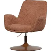 Woood Marten In Hoogte Verstelbare Fauteuil - Oranje - 91x79x76
