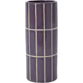 Intratuin Vaas Menno Paars D 11,9 H 26,2 Cm