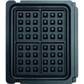Sage the No-mess Waffle SGR001NEU0NEU1 Wafelplaat - Zwart