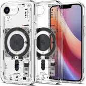 Spigen Ultra Hybrid Neo One MagSafe iPhone 17e / 16e Hoesje Transparant