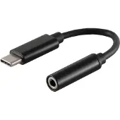 Shiverpeaks BASIC-S audio-adapter, C-stekker, Audio-adapters, Zwart
