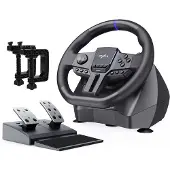 PXN Gaming Wheel PXN-V900 (PC / PS3 / PS4 / XBOX ONE / SWITCH) (Xbox One X, Xbox One S, PC, PS3, PS4, Switch), Controller, Zwart