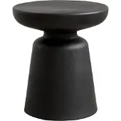 En.casa Bijzettafel Posio ronde salontafel 40 cm zwart []