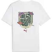 Puma SPORTS LEGACY T-shirt met opdruk voor Heren, Wit, Maat XS