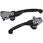 Polisport Koppeling- en remhendelset voor Honda CR 125/250 modellen van 2004 tot 2007, kleur: zwart