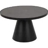 Emob Salontafel Sarina ø65cm - zwart
