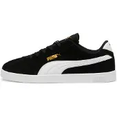 Puma Club II Suede unisex sneakers, Zwart/Wit/Goud, Maat 38