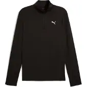 Puma Functioneel shirt 'Velocity Cloudspun' zwart / wit
