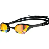Arena Bril 'COBRA ULTRA SWIPE MIRROR' geel / groen / oranje / zwart