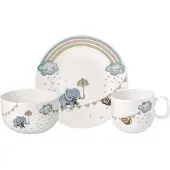 Villeroy & Boch Kinderservies Walk like an Elephant Wit (3-delig)