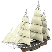 Metal Earth USS Constitution - Premium Series Bouwpakket