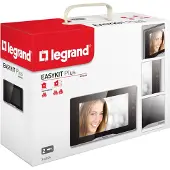 Legrand , EASYKIT Plus video-binnendeurspion, 7-inch high-gloss kleurenmonitor, toetsen met sensoren
