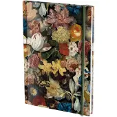 Bekking & Blitz Notitieboek A5, harde kaft: Floral & Toile, The Fitzwilliam Museum