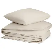 Yumeko Dekbedovertrek set Katoen TENCEL 140x220 Beige - Eco, Bio & Fairtrade