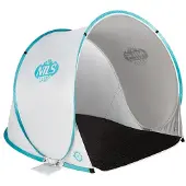 NILS NC3173 Strandtent in grijs/turquoise met zelfopblazende bodem, merk