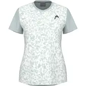 Head Tennisshirt Women Tie Break II Print Vision Infinity-M