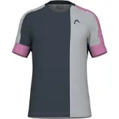 Head Racket Play Tech Short Sleeve T-shirt Grijs M Man
